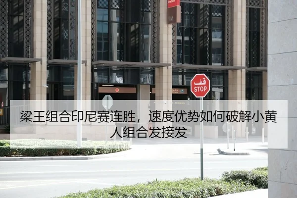 梁王组合印尼赛连胜，速度优势如何破解小黄人组合发接发