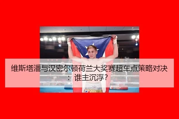 维斯塔潘与汉密尔顿荷兰大奖赛超车点策略对决：谁主沉浮？